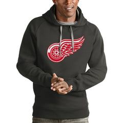 Detroit Red Wings Antigua Logo Victory Pullover Hoodie Outlet