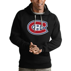 Montreal Canadiens Antigua Logo Victory Pullover Hoodie Online