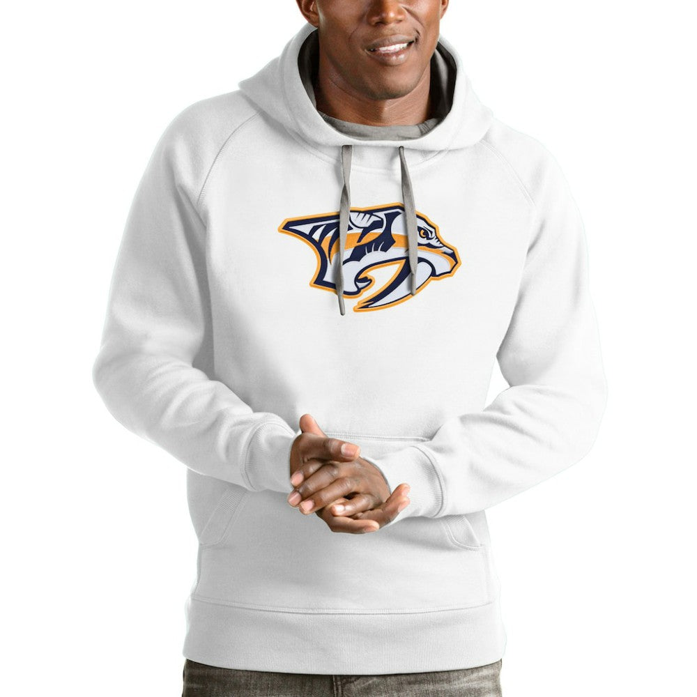 Nashville Predators Antigua Logo Victory Pullover Hoodie Online