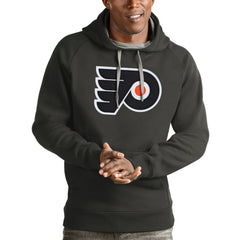 Philadelphia Flyers Antigua Logo Victory Pullover Hoodie Sale