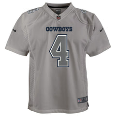 Dallas Cowboys Nike Dak Prescott Youth Atmosphere Game Jersey