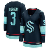 Will Borgen Seattle Kraken Fanatics Women's Home Breakaway Player Jersey Sale