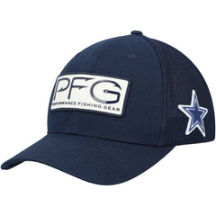 Dallas Cowboys Columbia Mesh Hooks Flex Hat