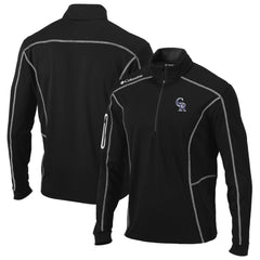 Colorado Rockies Columbia Shotgun Omni-Wick Quarter-Zip Pullover Jacket | MLB Sale