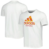Spain National Team DNA Graphic T-Shirt White - Adidas