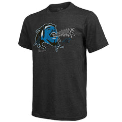 Carolina Panthers Cam Newton Majestic Threads Tri-Blend Player Graphic T-Shirt
