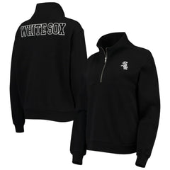 Chicago White Sox The Wild Collective Women's Two-Hit Quarter-Zip Pullover Top | MLB Sale