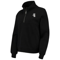 Chicago White Sox The Wild Collective Women's Two-Hit Quarter-Zip Pullover Top | MLB Sale
