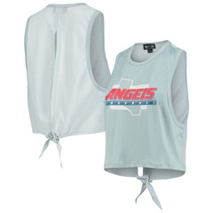 Los Angeles Angels The Wild Collective Women's Open Back Twist-Tie Tank Top | MLB On Sale