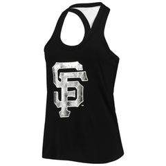 San Francisco Giants The Wild Collective Women's Tonal Athleisure Racerback Tank Top | MLB Shop