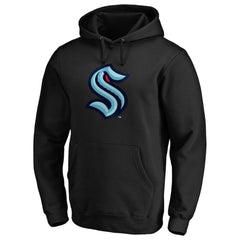 Seattle Kraken Primary Team Logo Pullover Hoodie Sale