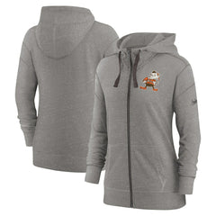 Cleveland Browns Nike Women's Gym Vintage Full-Zip Hoodie