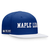 Toronto Maple Leafs Fanatics Iconic Color Blocked Snapback Hat Outlet