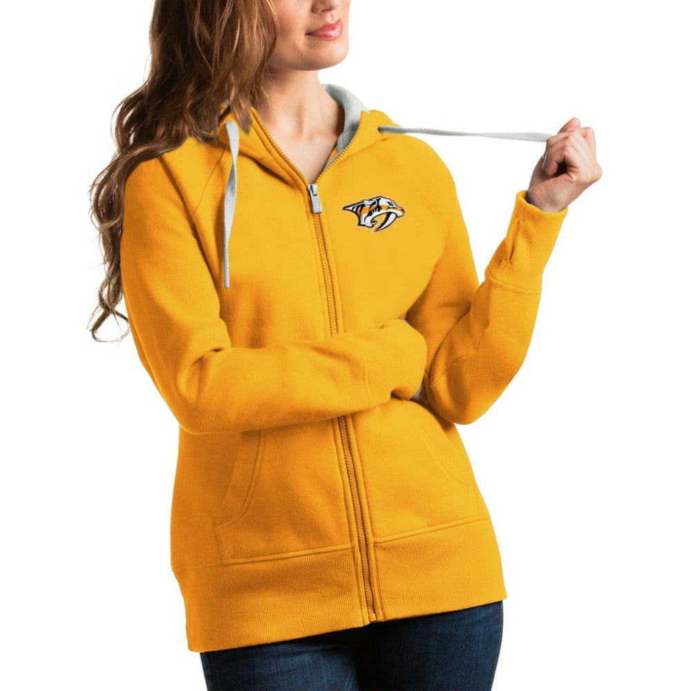 Nashville Predators Antigua Women's Victory Full-Zip Hoodie Online