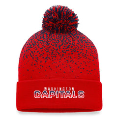 Washington Capitals Fanatics Iconic Gradient Cuffed Knit Hat with Pom Outlet