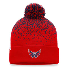 Washington Capitals Fanatics Iconic Gradient Cuffed Knit Hat with Pom Outlet