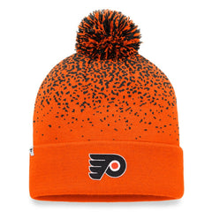 Philadelphia Flyers Fanatics Iconic Gradient Cuffed Knit Hat with Pom Outlet