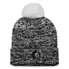 Ottawa Senators Fanatics Women's Glimmer Cuffed Knit Hat with Pom On Sale