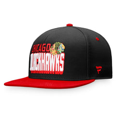 Chicago Blackhawks Fanatics Heritage Retro Two-Tone Snapback Hat Online