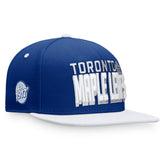 Toronto Maple Leafs Fanatics Heritage Retro Two-Tone Snapback Hat On Sale
