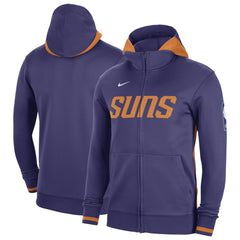 Phoenix Suns Authentic Showtime Performance Full-Zip Hoodie On Sale