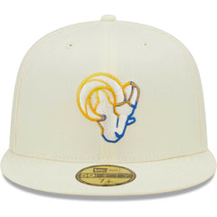 Los Angeles Rams New Era Chrome Color Dim 59FIFTY Fitted Hat