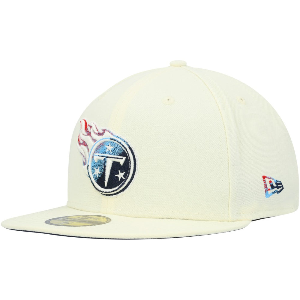 Tennessee Titans New Era Chrome Color Dim 59FIFTY Fitted Hat