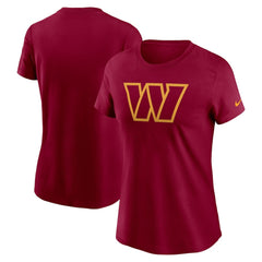 Washington Commanders Nike Women's Logo Cotton Essential T-Shirt