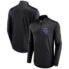 Colorado Rockies Fanatics Tough Minded Lightweight Quarter-Zip Pullover | MLB Shop