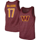 Washington Commanders Terry McLaurin Majestic Threads Player Name & Number Tank Top