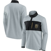 Vegas Golden Knights Fanatics Hockey Polar Fleece Quarter-Snap Jacket Sale