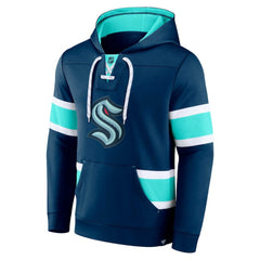 Seattle Kraken Fanatics Powerplay Warrior Pullover Hoodie Sale