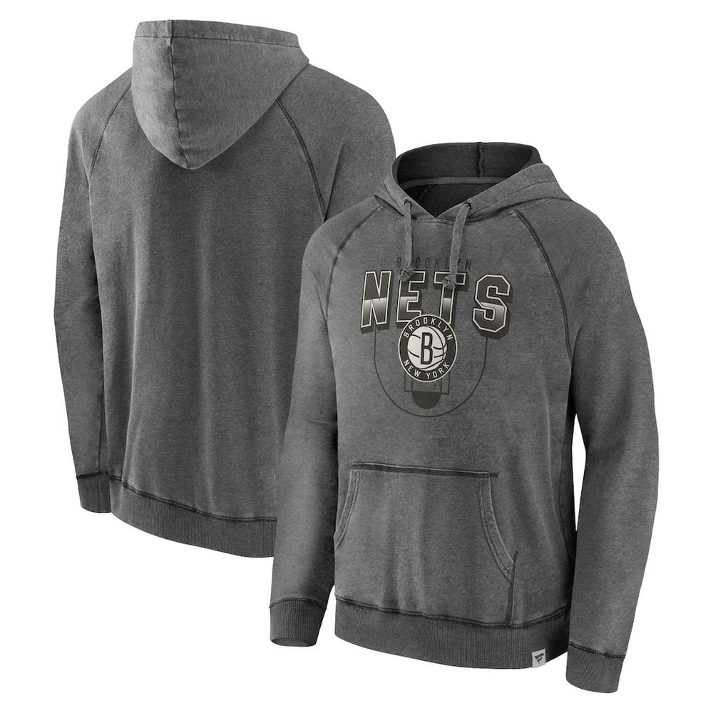 Brooklyn Nets True Classics Vintage Snow Wash Raglan Pullover Hoodie Online