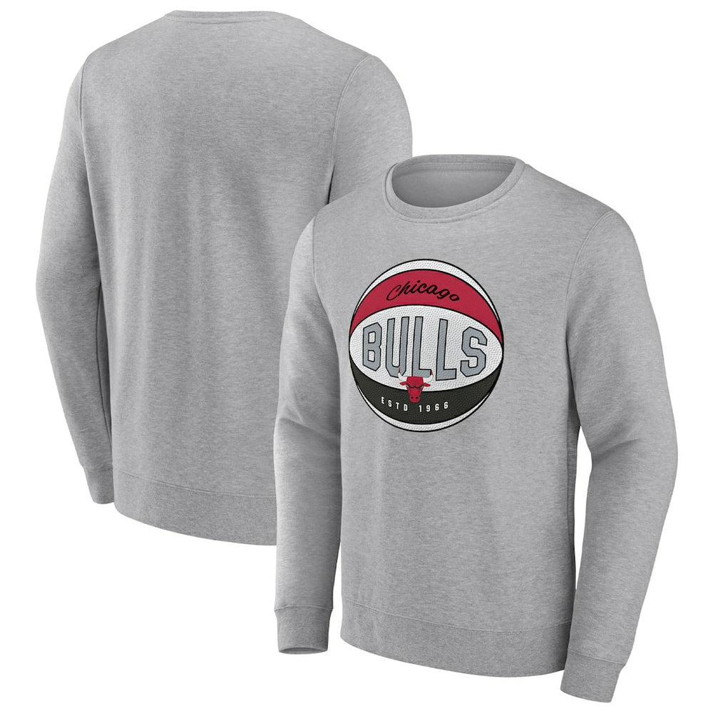 Chicago Bulls True Classics Vint Pullover Sweatshirt sale On Sale