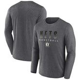 Brooklyn Nets Where Legends Play Iconic Practice Long Sleeve T-Shirt On Sale