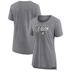 Brooklyn Nets Women's True Classics Tri-Blend T-Shirt Outlet