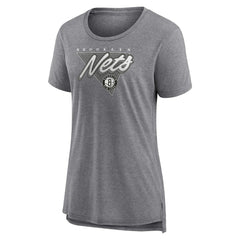 Brooklyn Nets Women's True Classics Tri-Blend T-Shirt Outlet