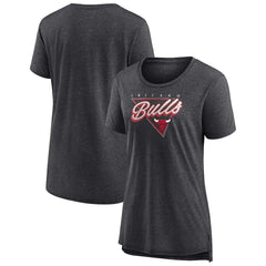 Chicago Bulls Women's True Classics Tri-Blend T-Shirt sale New