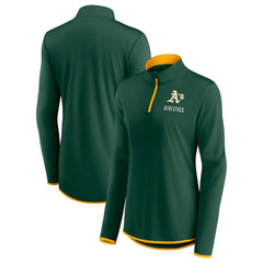 Athletics Fanatics Women's Worth The Drive Quarter-Zip Jacket | MLB Sale