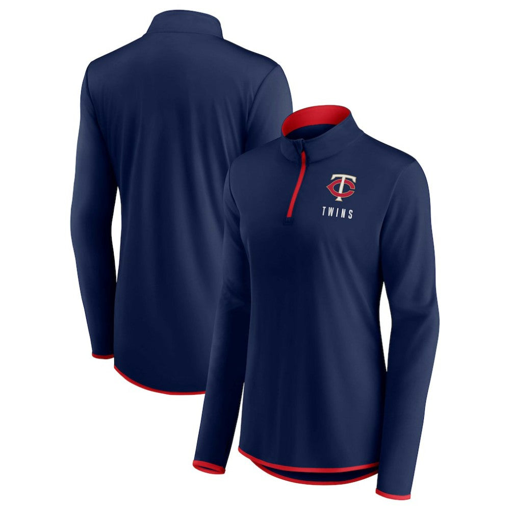 Minnesota Twins Fanatics Women's Worth The Drive Quarter-Zip Jacket | MLB For sale