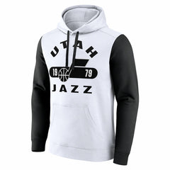Utah Jazz Attack Colorblock Pullover Hoodie Outlet