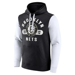 Brooklyn Nets Attack Colorblock Pullover Hoodie Online