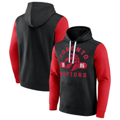 Toronto Raptors Attack Colorblock Pullover Hoodie For Sale