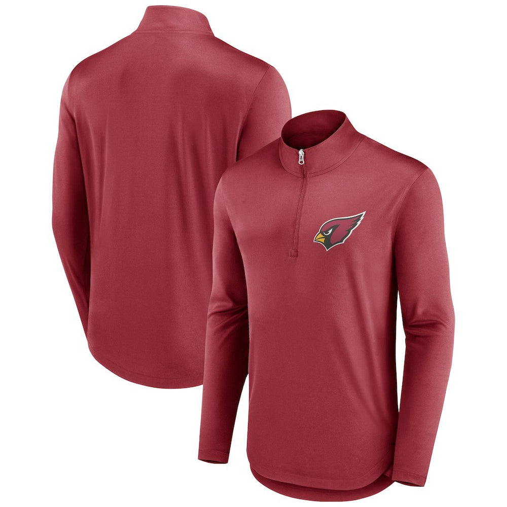 Arizona Cardinals Fanatics Tough Minded Quarter-Zip Top