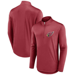 Arizona Cardinals Fanatics Tough Minded Quarter-Zip Top
