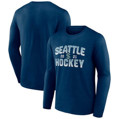 Seattle Kraken Fanatics Skate Or Die Long Sleeve T-Shirt Outlet