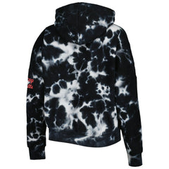 Chicago Bulls Women's Brushed Cotton Tie-Dye Pullover Hoodie sale Outlet