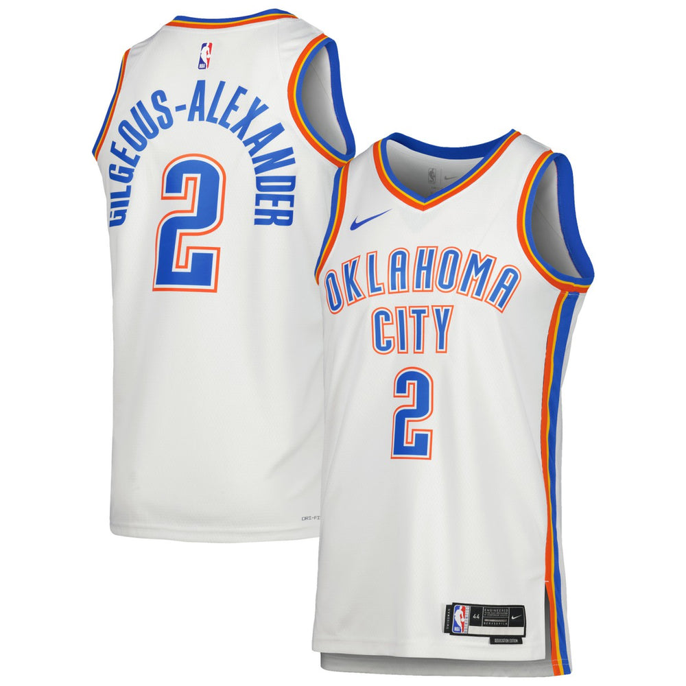 Shai Gilgeous-Alexander Oklahoma City Thunder Unisex Swingman Jersey On Sale