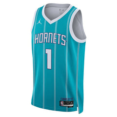 LaMelo Ball Charlotte Hornets Jordan Brand Unisex Swingman Jersey New