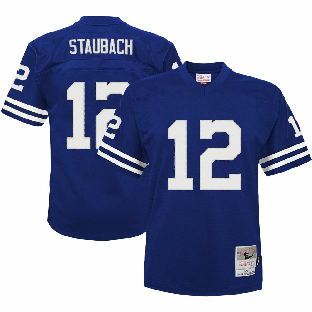 Dallas Cowboys Mitchell & Ness Roger Staubach Preschool 1971 Retired Player Legacy Jersey